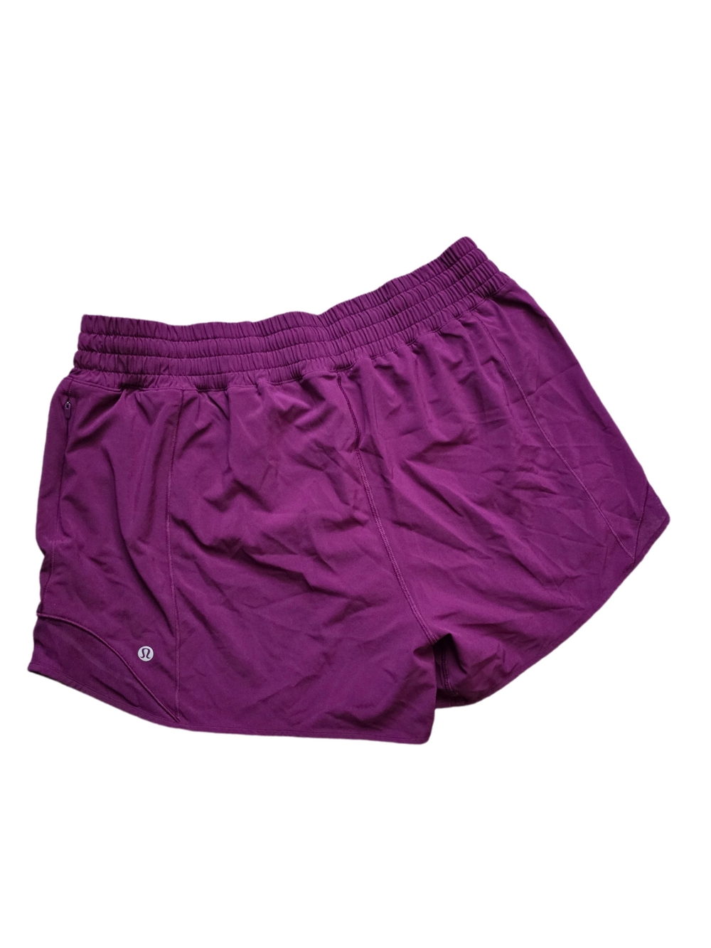 Lululemon Hotty Hot High-Rise Lined Short 4" in Chilled Grape Size 12 - Picture 9 of 14